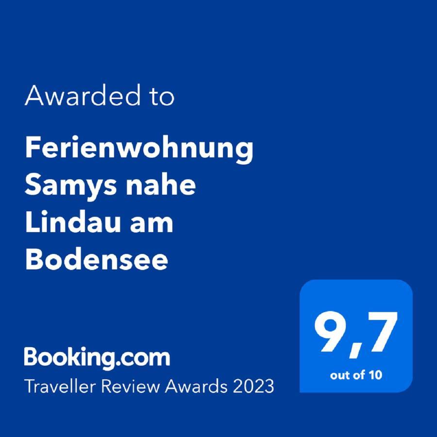 Ferienwohnung Samys Nahe Lindau Am Bodensee Sigmarszell Bagian luar foto